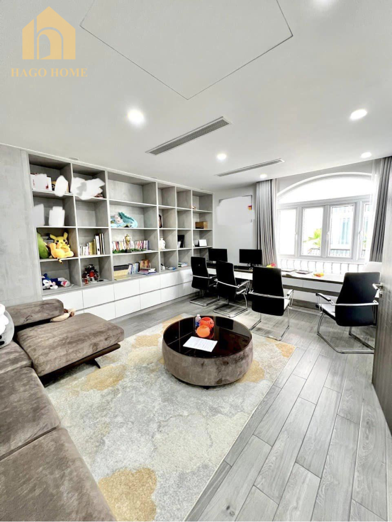 Nội thất phòng khách biệt thự Hải Phòng