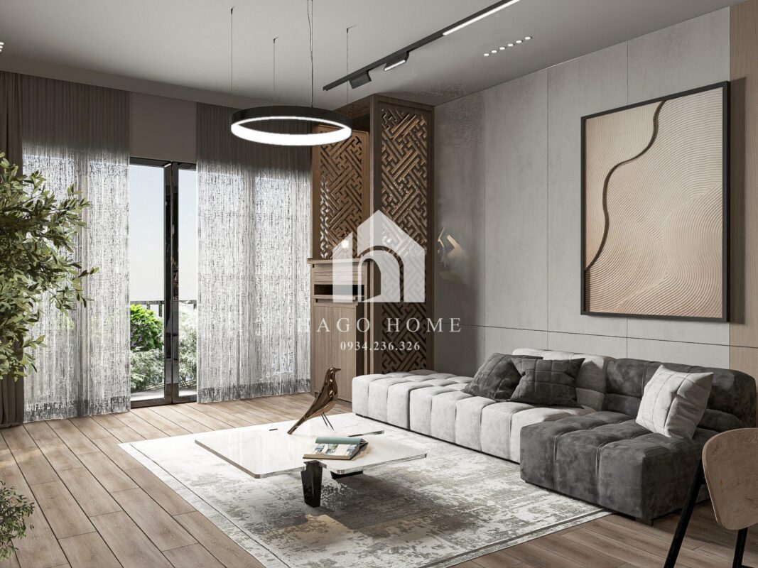 Phối cảnh nội thất phòng khách