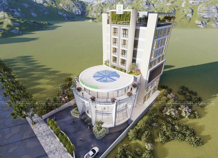 Khách sạn 7 tầng thiết kế hiện đại của thương hiệu chè Tam Đường Khách sạn 7 tầng thiết kế hiện đại của thương hiệu chè Tam Đường