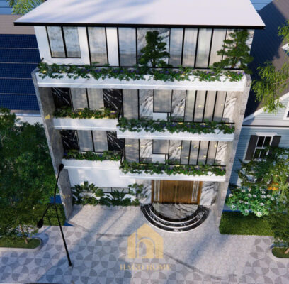 thiết kế kiến trúc nhà phố