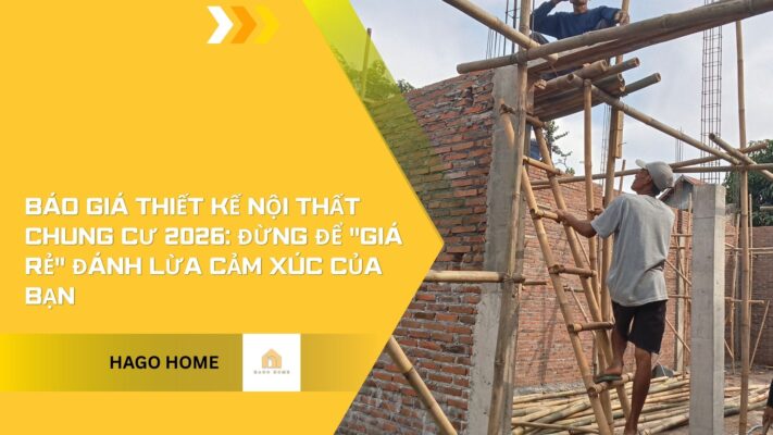 Báo giá Thiết kế Nội thất Chung cư 2026
