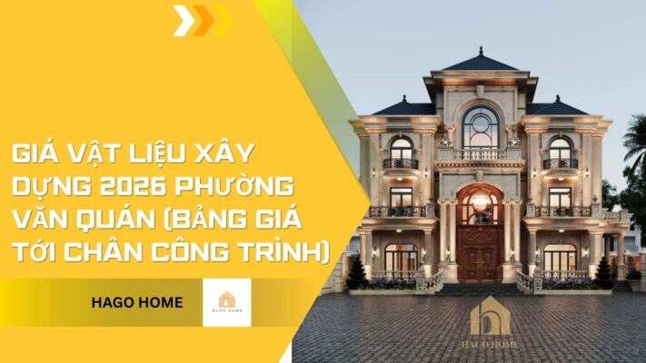 Giá Vật Liệu Xây Dựng 2026 Phường Văn Quán