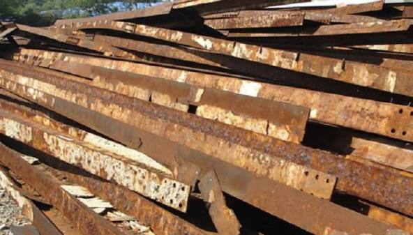 cách xử lý thép chống bị rỉ sét không tốt cho thi công